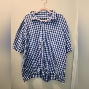 Polo by Ralph Lauren Blue Checkered Men's Shirt